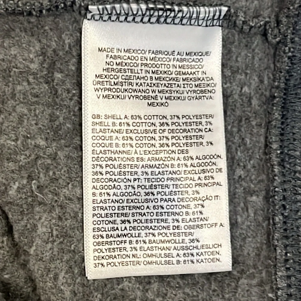 The North Face Heritage Patch Gray Crewneck Sweatshirt Men’s Classic